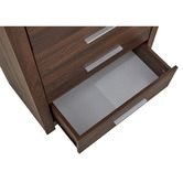 Mikasa Furniture Walnut Maddington 5 Drawer Tallboy