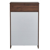 Mikasa Furniture Walnut Maddington 5 Drawer Tallboy