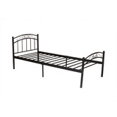 Mikasa Furniture Black Brooklyn Metal Bed