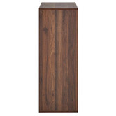 Mikasa Furniture Walnut Brown Etienne Shoe Cabinet