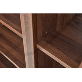 Mikasa Furniture Walnut Brown Etienne Shoe Cabinet