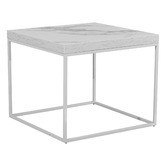 Mikasa Furniture Lucien Faux Marble End Table