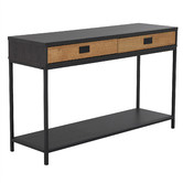 Mikasa Furniture 2 Tone Fleur Console Table