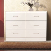 Mikasa Furniture 6 Drawer Lowboy