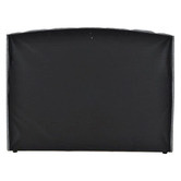 Mikasa Furniture Grey Boston Upholstered Bed