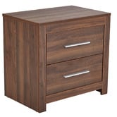 Mikasa Furniture Walnut Maddington Bedside Table