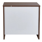 Mikasa Furniture Walnut Maddington Bedside Table