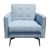 Mikasa Furniture Carina Single Sofa Bed with Ottoman