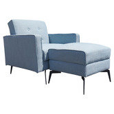 Mikasa Furniture Carina Single Sofa Bed with Ottoman