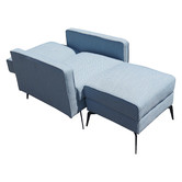 Mikasa Furniture Carina Single Sofa Bed with Ottoman