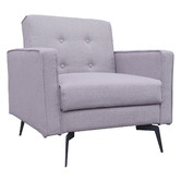 Mikasa Furniture Carina Single Sofa Bed with Ottoman