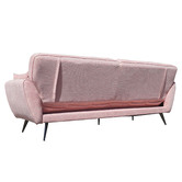 Mikasa Furniture Pink Elissa 3 Seater Sofa Bed