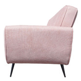 Mikasa Furniture Pink Elissa 3 Seater Sofa Bed