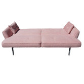 Mikasa Furniture Pink Elissa 3 Seater Sofa Bed