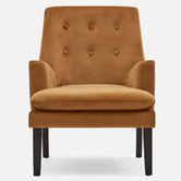 Mikasa Furniture Jeni Velvet Armchair