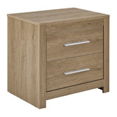 Mikasa Furniture Dark Oak Maddington Bedside Table