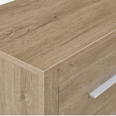 Mikasa Furniture Dark Oak Maddington Bedside Table