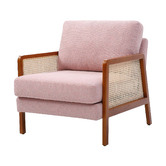 Mikasa Furniture Pink Zenon Arm Chair