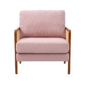 Mikasa Furniture Pink Zenon Arm Chair
