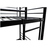 Mikasa Furniture Black Urban Metal Bunk Bed