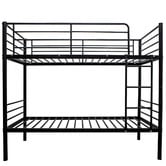 Mikasa Furniture Black Urban Metal Bunk Bed
