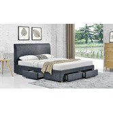 Mikasa Furniture Ishtar Bed Frame with 4 Drawer Storage