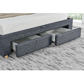 Mikasa Furniture Ishtar Bed Frame with 4 Drawer Storage