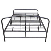 Mikasa Furniture Black Osiris Bed Frame