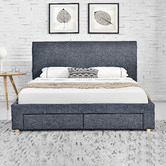 Mikasa Furniture Ishtar Bed Frame with 4 Drawer Storage