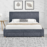 Mikasa Furniture Ishtar Bed Frame with 4 Drawer Storage