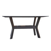 Mikasa Furniture Estelle Glass Top Dining Table