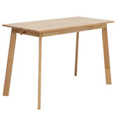 Mikasa Furniture Light Timber Courtney Pine Wood Study Desk