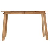 Mikasa Furniture Light Timber Courtney Pine Wood Study Desk