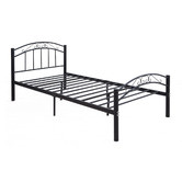 Mikasa Furniture Black Brooklyn Metal Bed