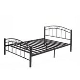 Mikasa Furniture Black Brooklyn Metal Bed
