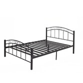 Mikasa Furniture Black Brooklyn Metal Bed