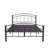 Mikasa Furniture Black Brooklyn Metal Bed