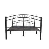 Mikasa Furniture Black Brooklyn Metal Bed
