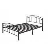 Mikasa Furniture Black Brooklyn Metal Bed