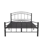 Mikasa Furniture Black Brooklyn Metal Bed