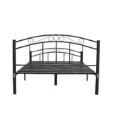 Mikasa Furniture Black Brooklyn Metal Bed