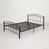 Mikasa Furniture Black Brooklyn Metal Bed