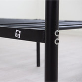 Mikasa Furniture Black Brooklyn Metal Bed