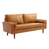 Mikasa Furniture Blackburn 2.5 Seater Faux Leather Sofa