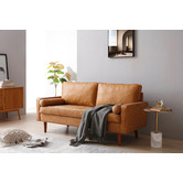 Mikasa Furniture Blackburn 2.5 Seater Faux Leather Sofa