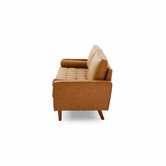 Mikasa Furniture Blackburn 2.5 Seater Faux Leather Sofa