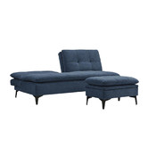 Mikasa Furniture Scovell 3 Seater Sofa Bed with Ottoman