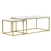 Mikasa Furniture 2 Piece Cesley Nesting Coffee Table Set