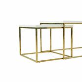 Mikasa Furniture 2 Piece Cesley Nesting Coffee Table Set