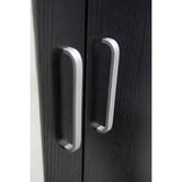 Mikasa Furniture Cheltenham 3 Door 2 Drawer Mirrored Wardrobe